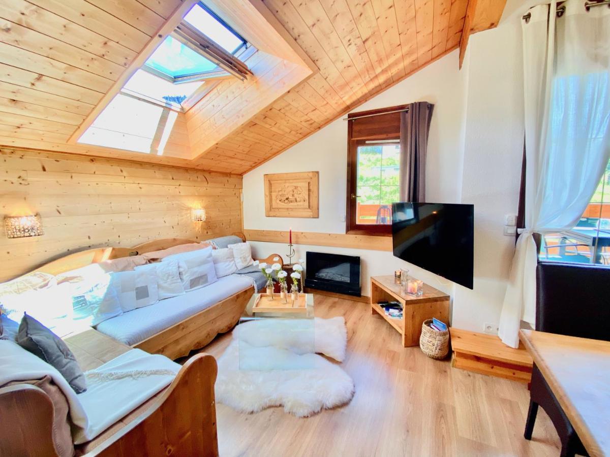 شقة Appt 3Ch, Au Pied Des Pistes A La Deco Soignee فلوميه المظهر الخارجي الصورة